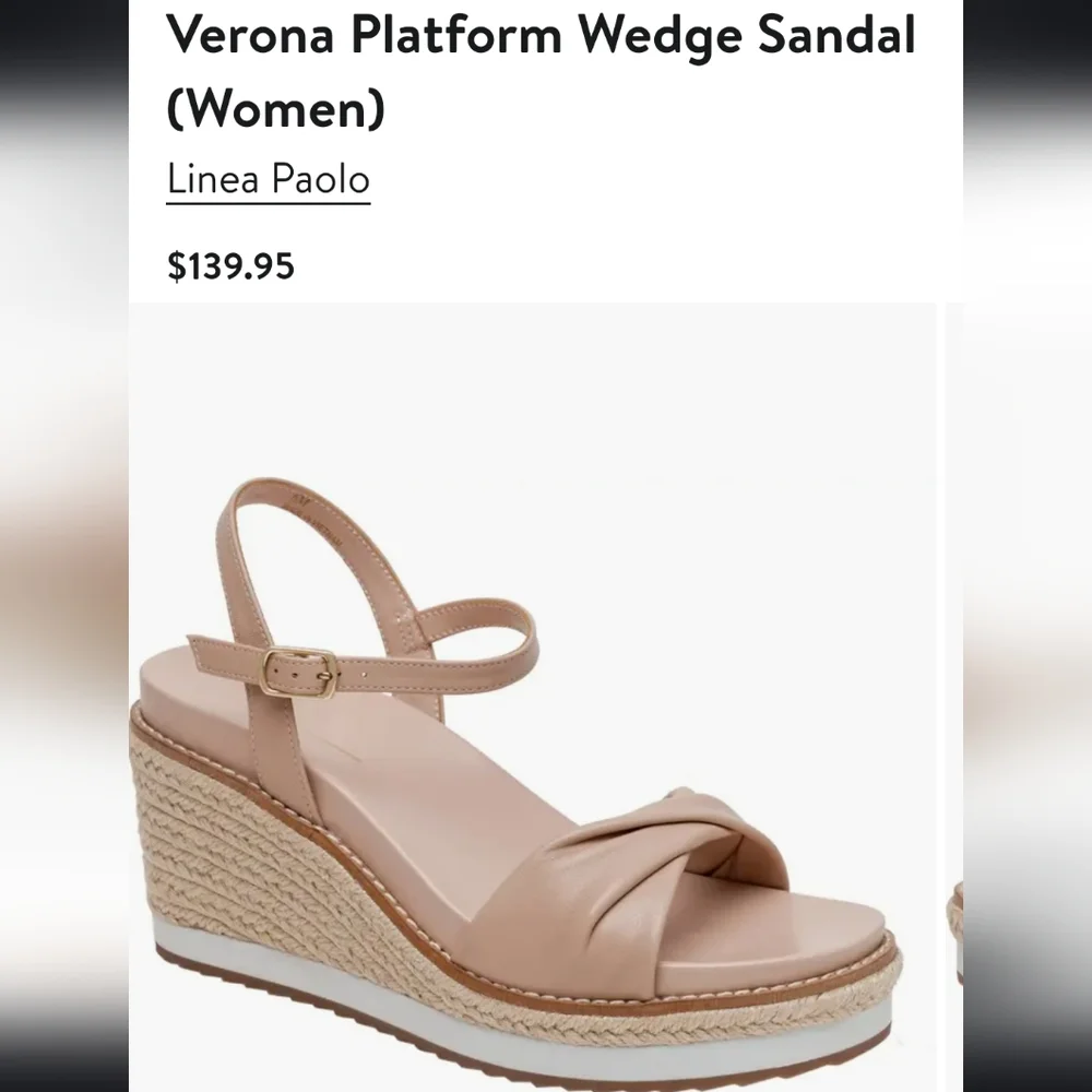 PAOLO | Verona Platform Wedge Sandal